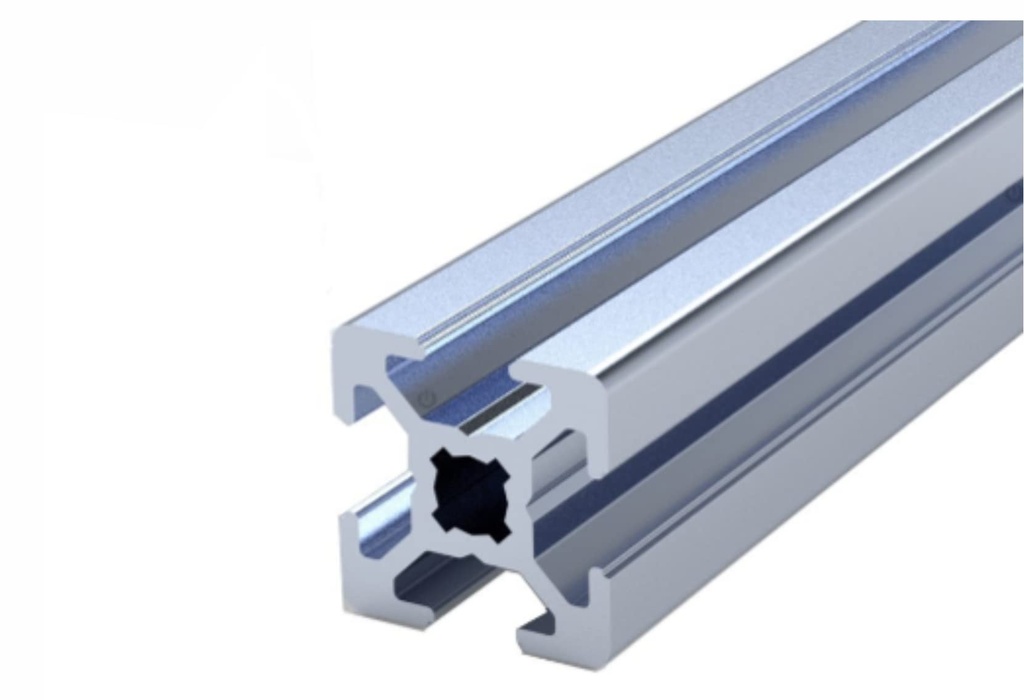Perfil de Aluminio extruido de 45X45mm X 6m